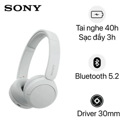 Tai nghe Bluetooth chụp tai Sony WH-CH520 1